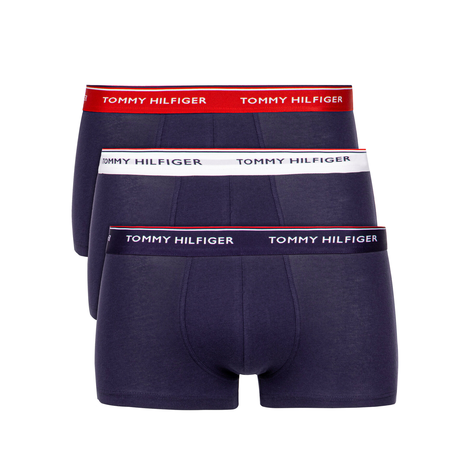 Tommy Hilfiger Boxershorts-Set 3P Lr Trunk 1U87903841 Dunkelblau