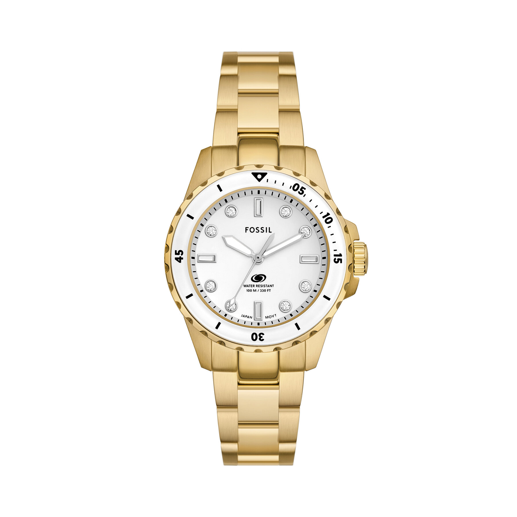 Uhr Fossil Blue ES5350 Goldfarben