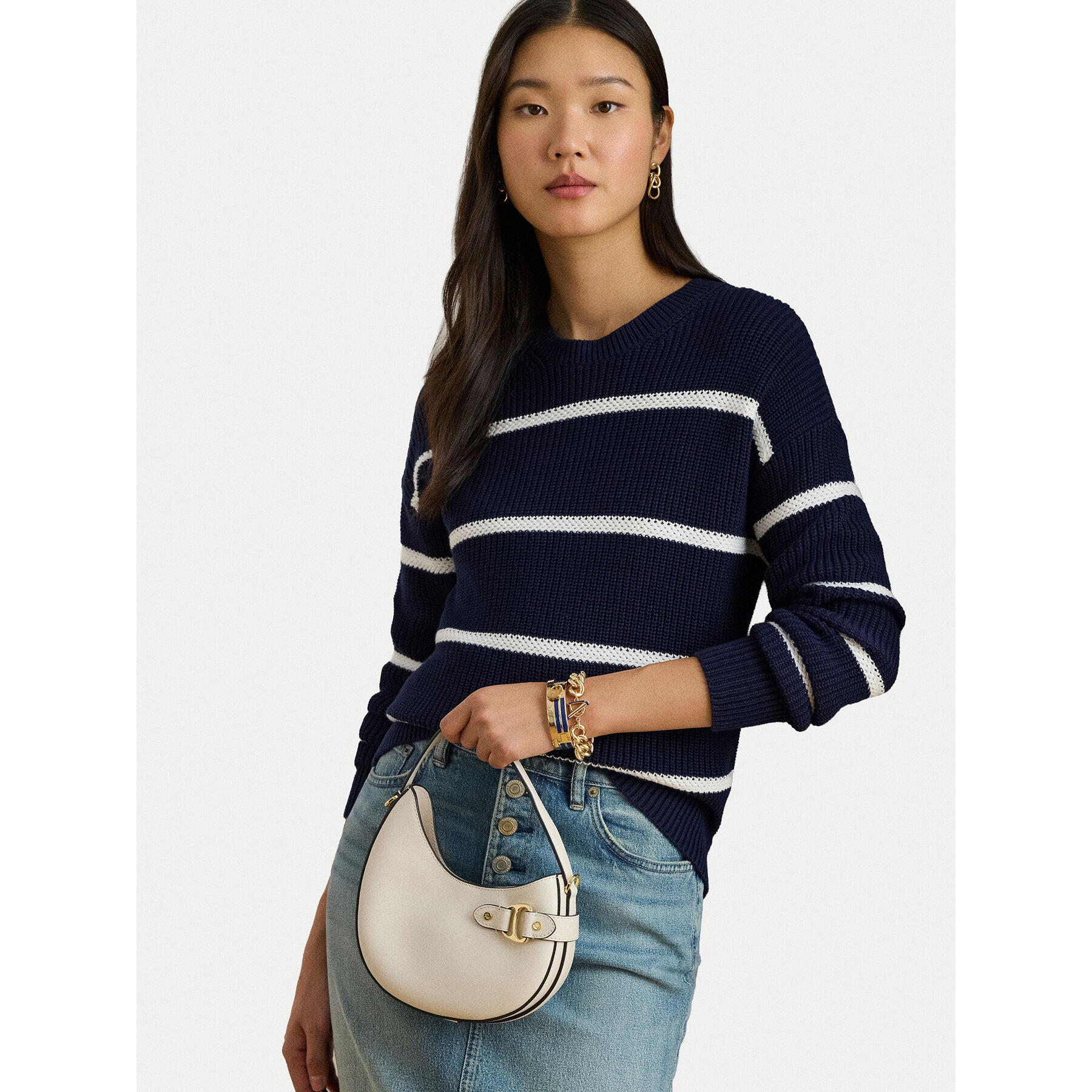 Handtasche LAUREN RALPH LAUREN 431980159004 Weiß
