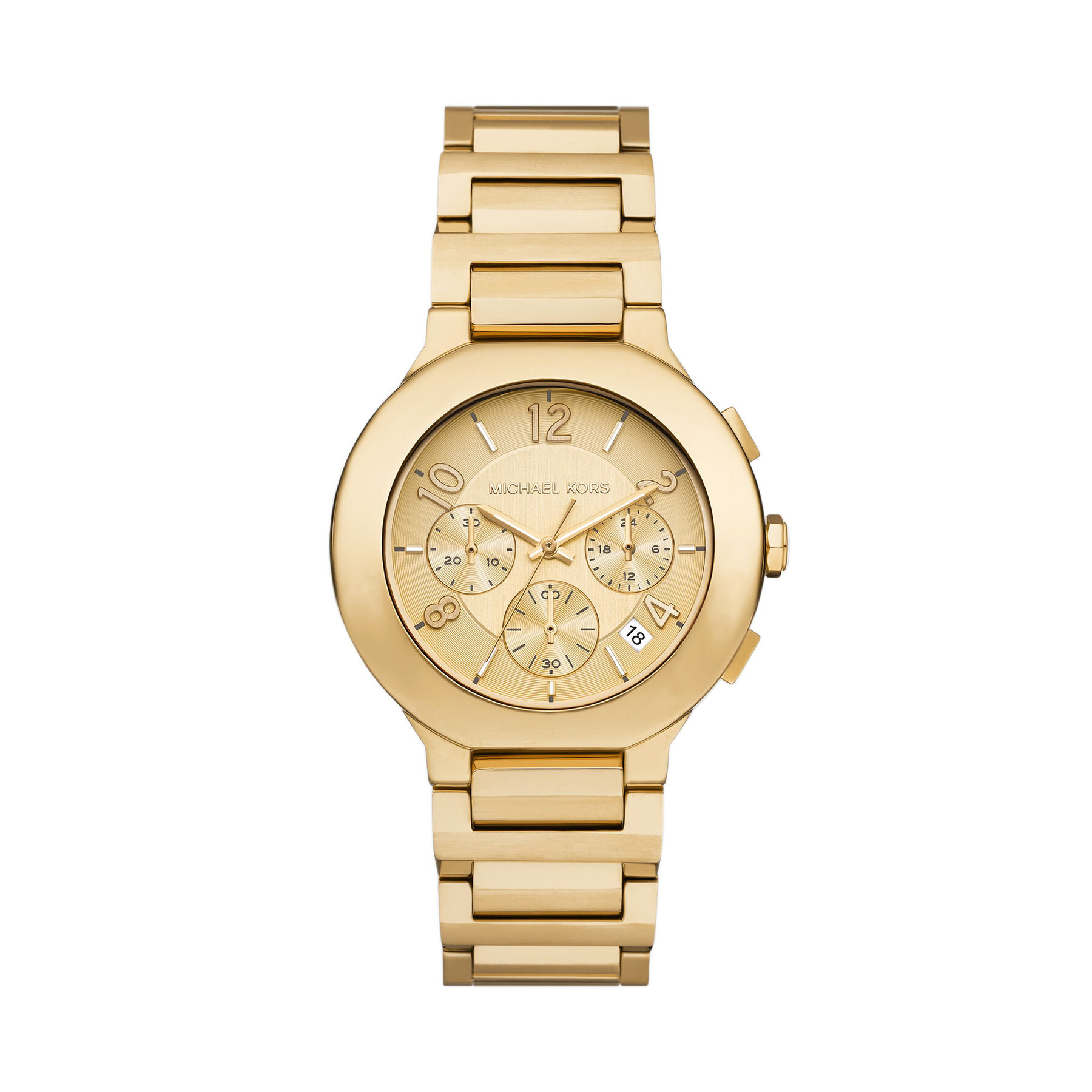 Uhr Michael Kors Gramercy Ladies Chronograph MK7520 Goldfarben