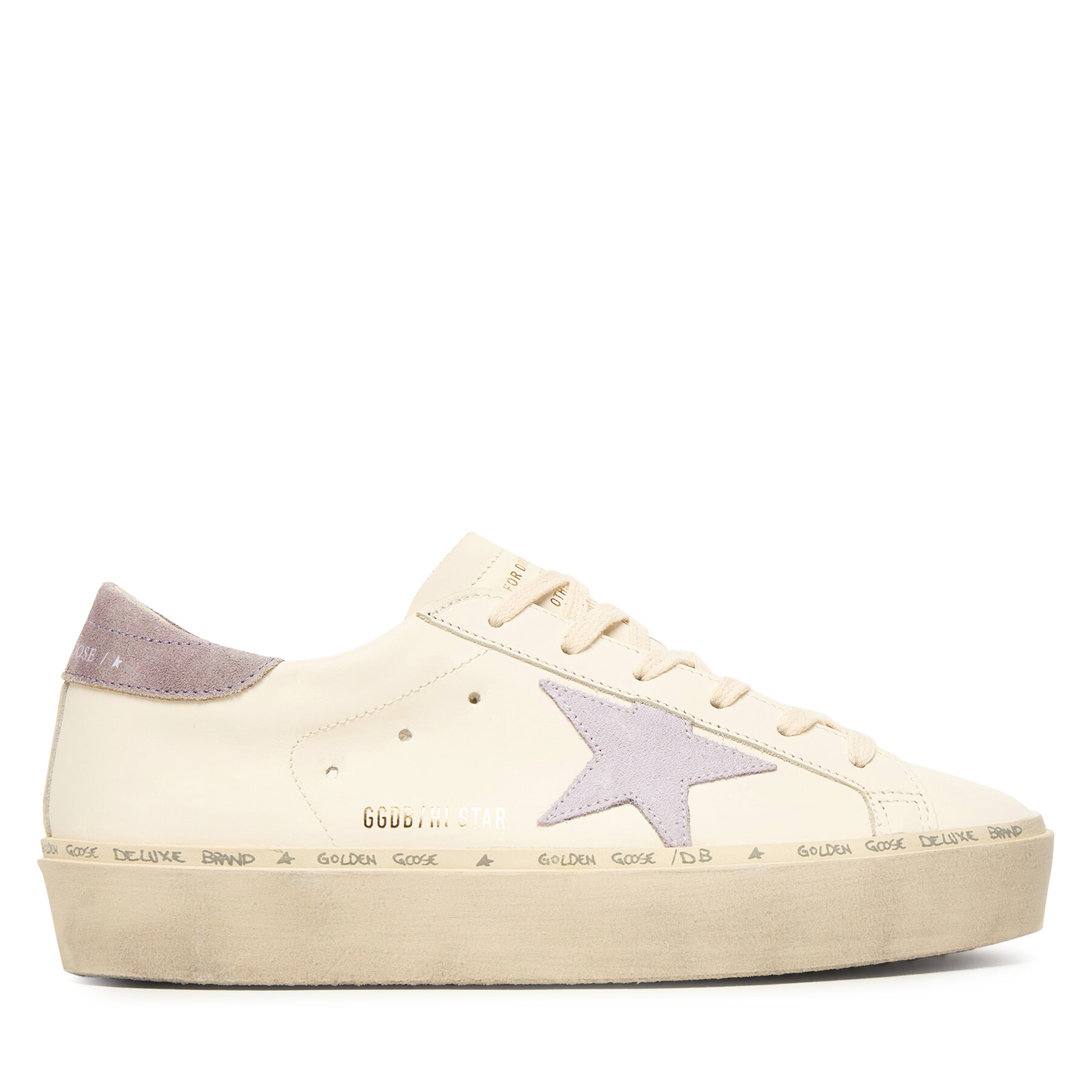 Sneakers Golden Goose Hi Star Classic With List GWF00118.F007537.12280 Weiß