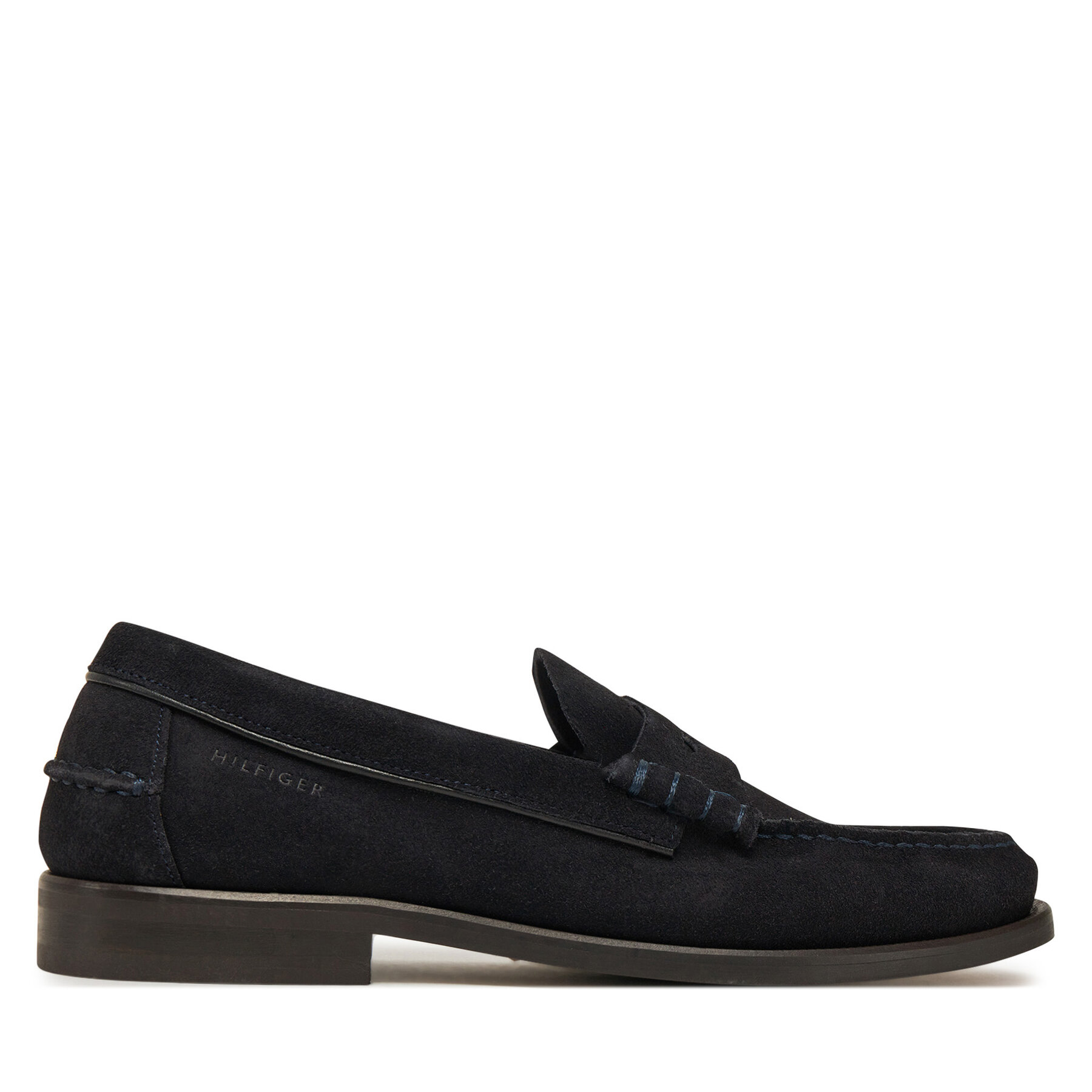 Mokassins Tommy Hilfiger Classic Hilfiger Suede Loafer FM0FM05363 Dunkelblau
