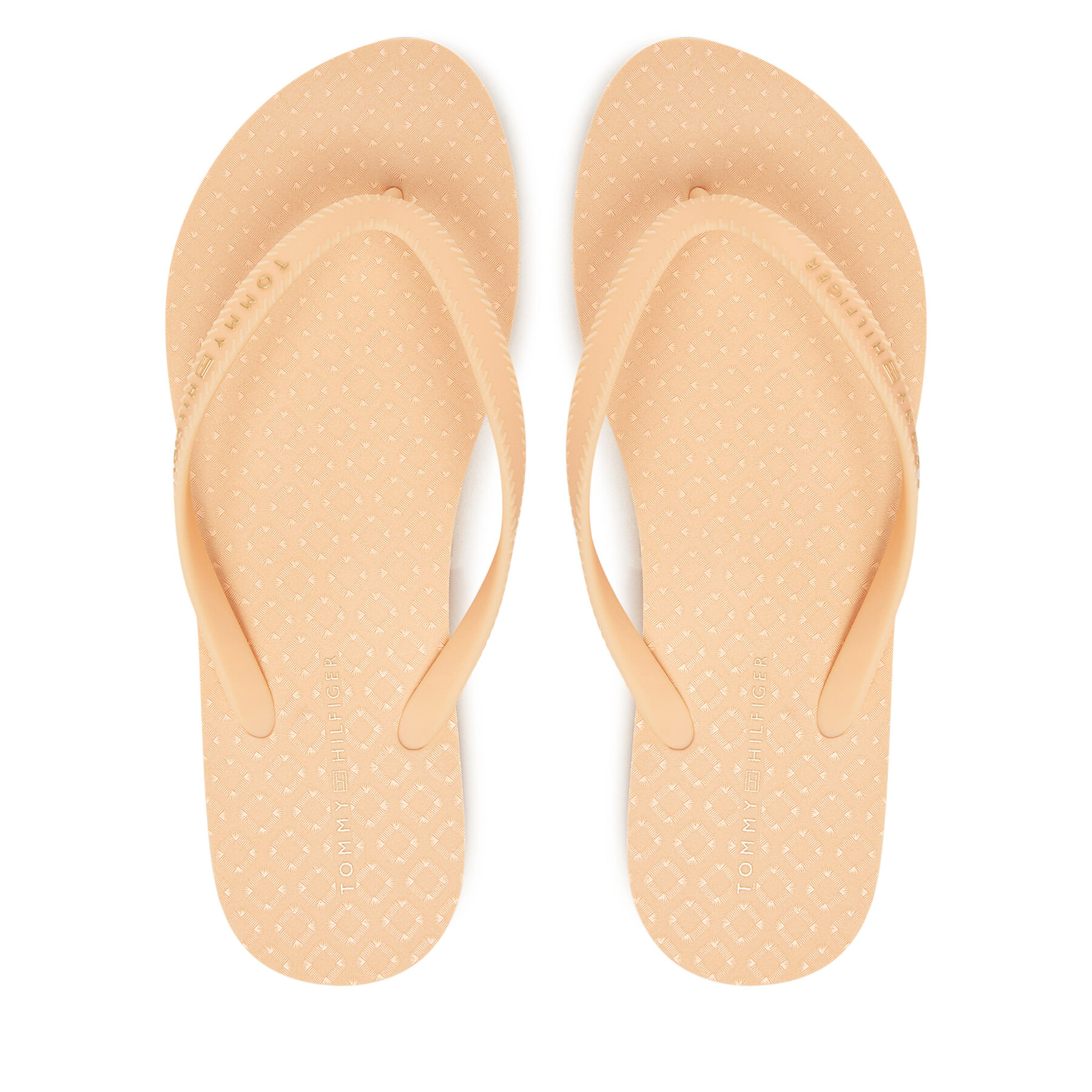 Zehentrenner Tommy Hilfiger Hilfiger Strap Beach Sandal FW0FW08736 Orange