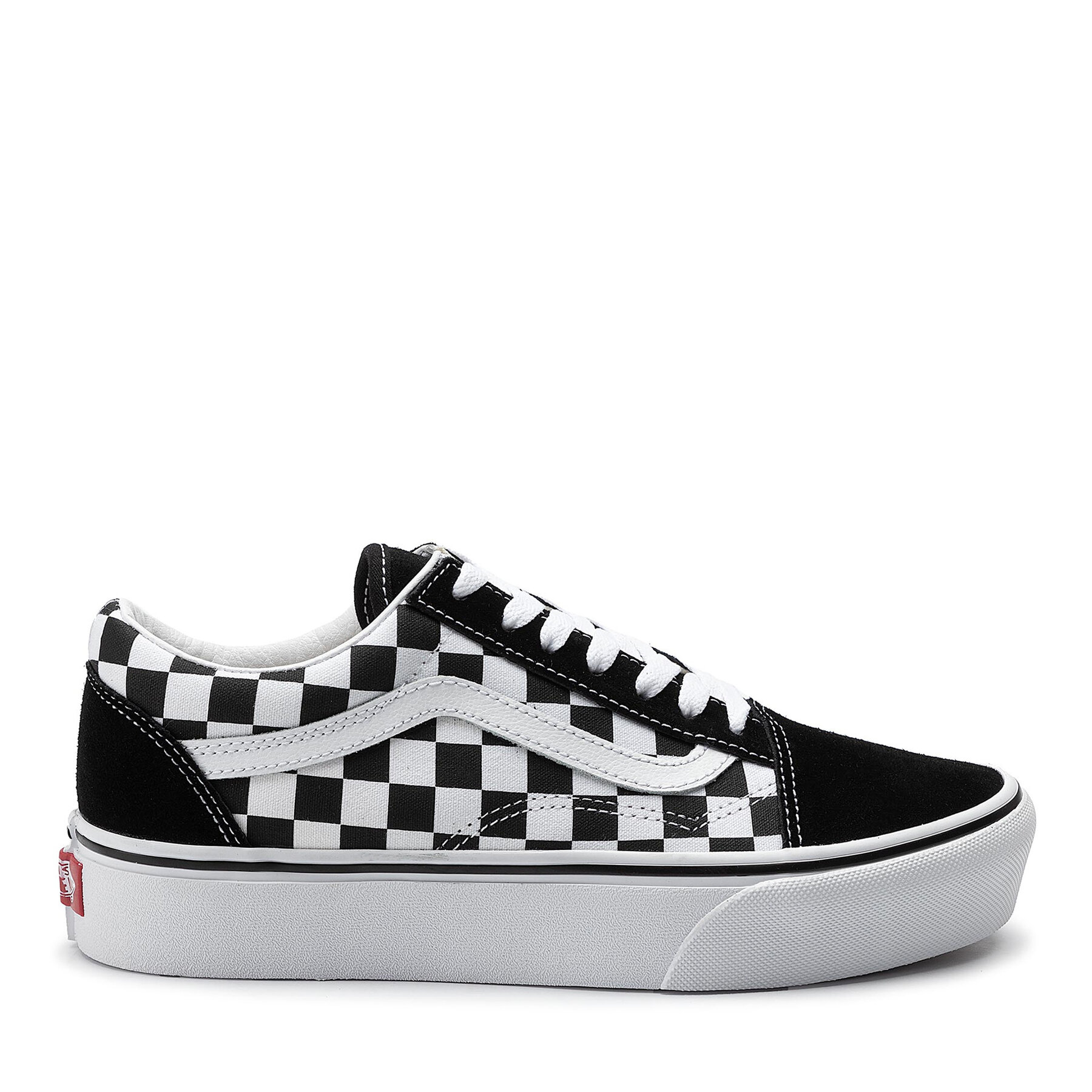 Sneakers aus Stoff Vans Old Skool Platfor VN0A3B3UHRK1 Schwarz