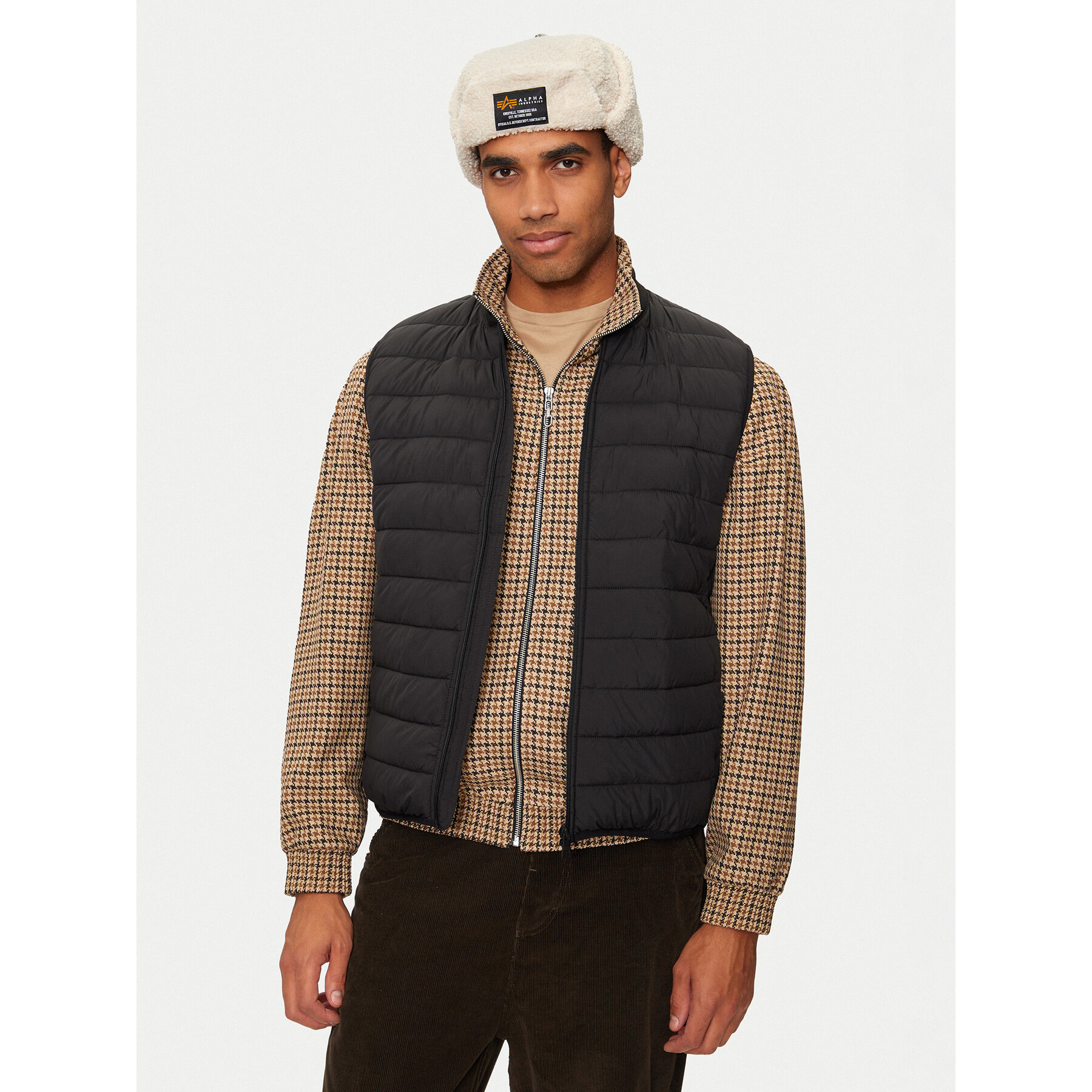 Mütze Alpha Industries Alpha Teddy Hat 108903 Weiß