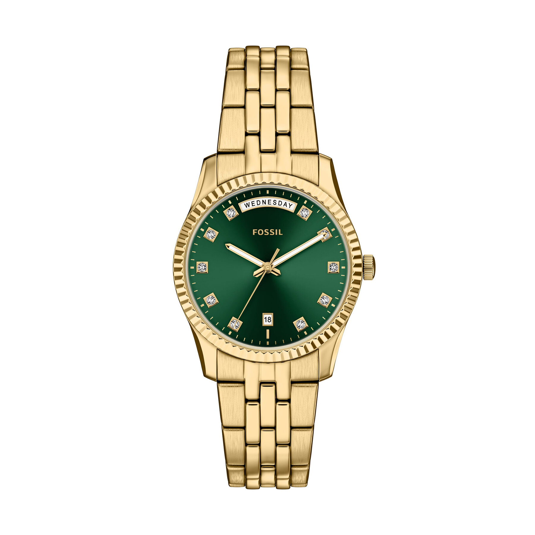 Uhr Fossil Scarlette ES5460 Goldfarben