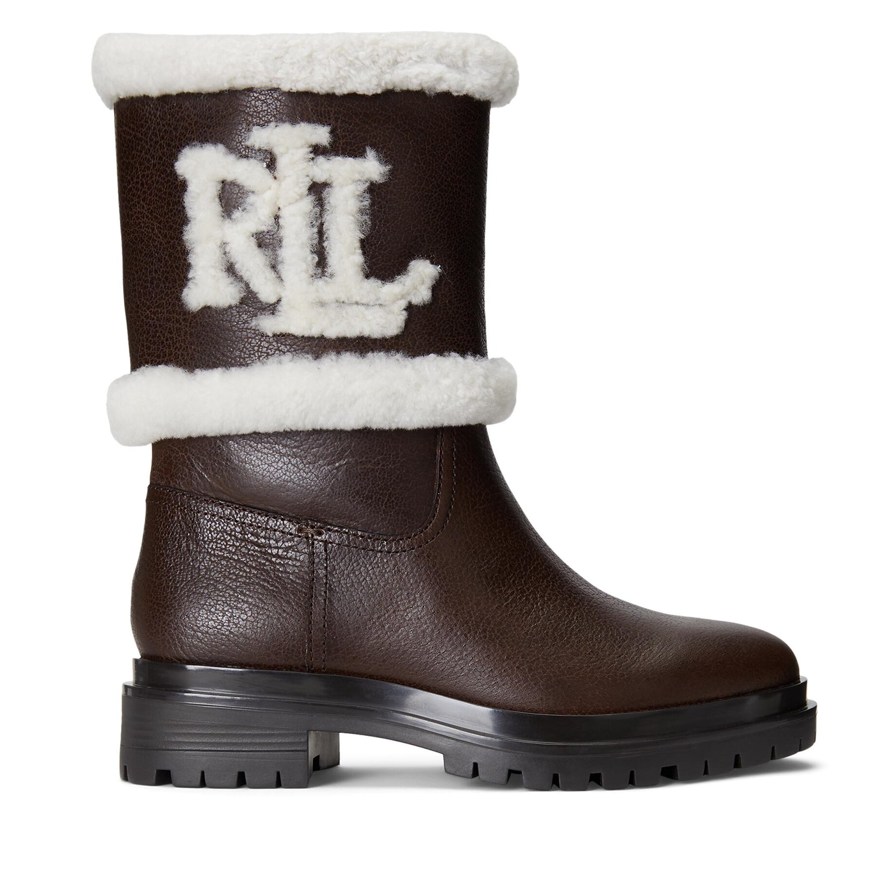 Stiefeletten Lauren Ralph Lauren Carter 802915439002 Braun
