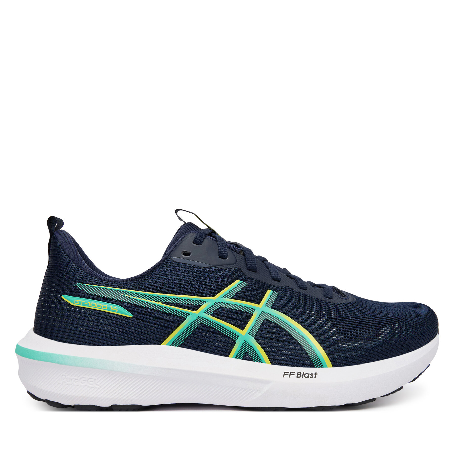 Laufschuhe Asics Gt-1000 14 1011C077 Dunkelblau
