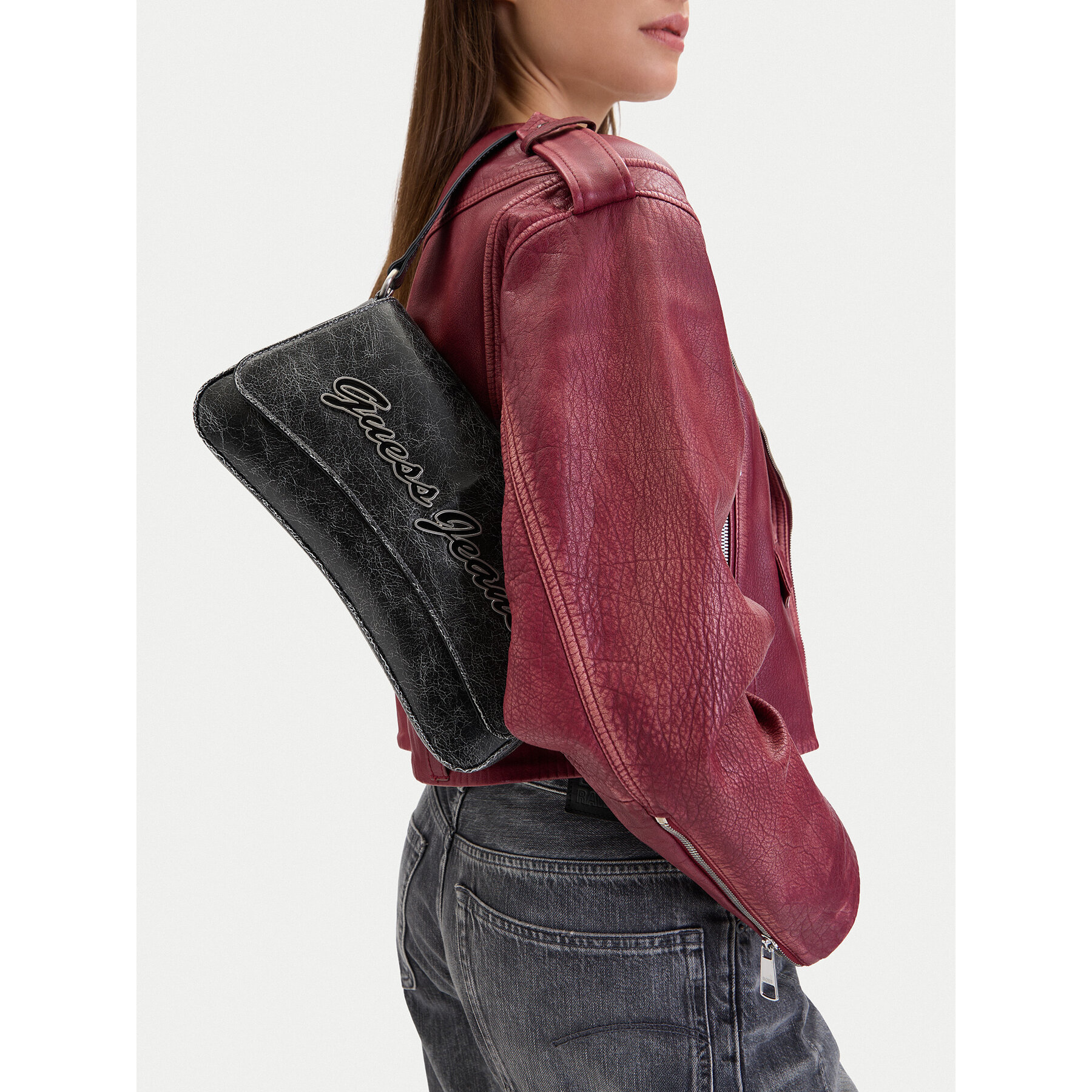 Handtasche Guess Jeans CWBEO-GUESS-B-013-09 Schwarz