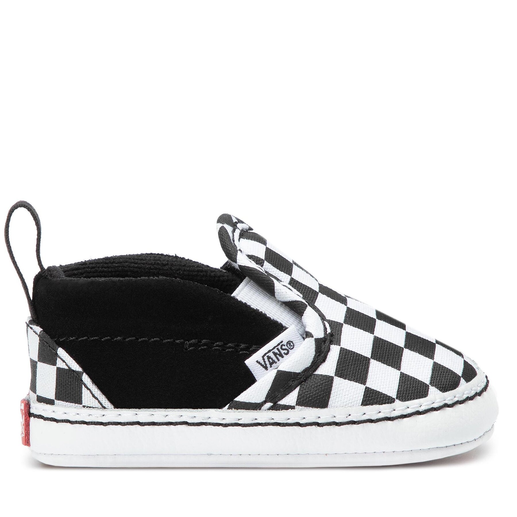 Sneakers aus Stoff Vans Slip-On V Crib VN0A2XSLFB71 Schwarz