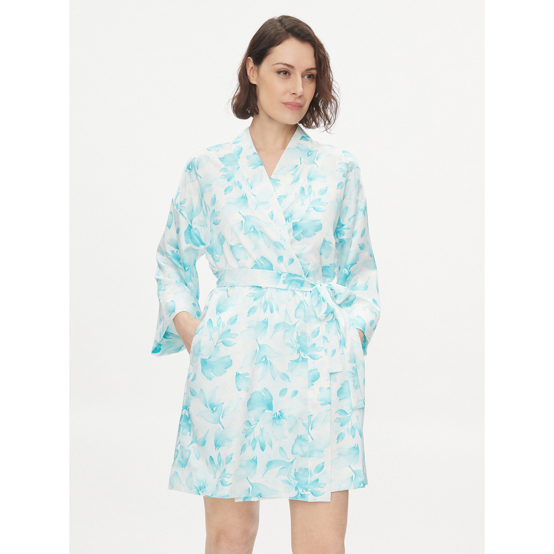 Lauren Ralph Lauren Bademantel ILN42318 Blau