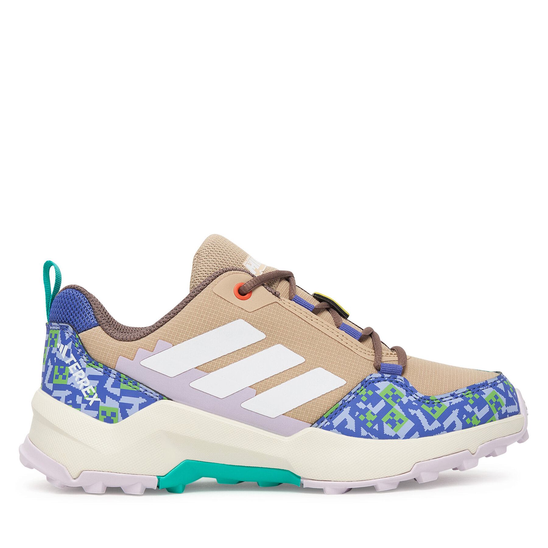 Trekkingschuhe adidas Minecraft Terrex Ax4R Hiking JR1298 Beige
