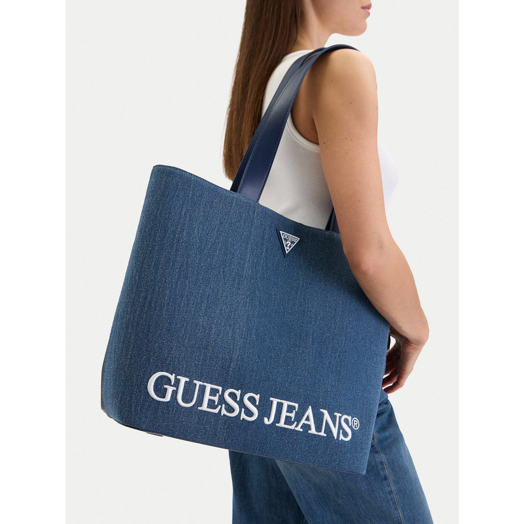 Handtasche Guess Jeans CWBEO-GUESS-B-010-09 Dunkelblau