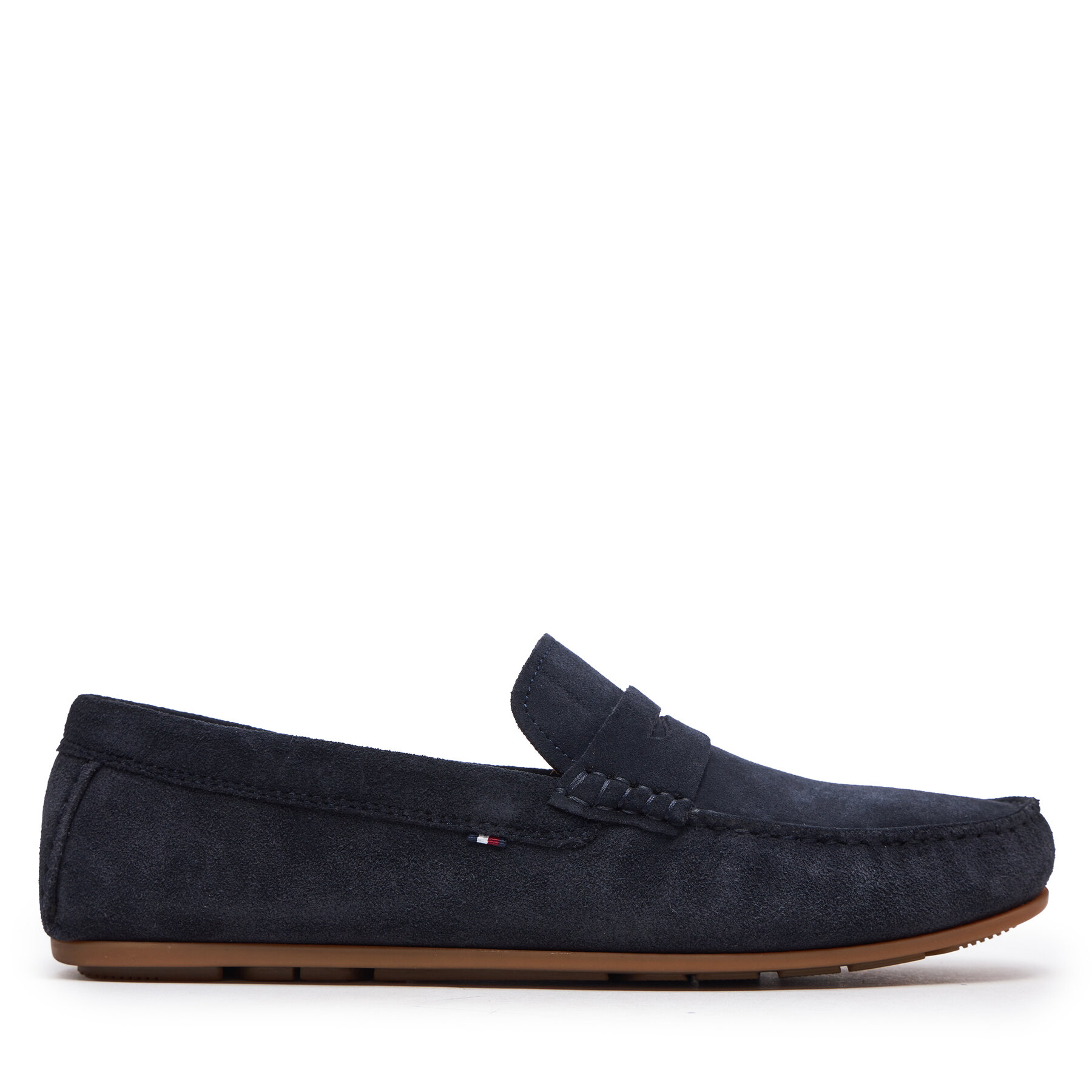 Mokassins Tommy Hilfiger Casual Hilfiger Suede Driver FM0FM04998 Dunkelblau