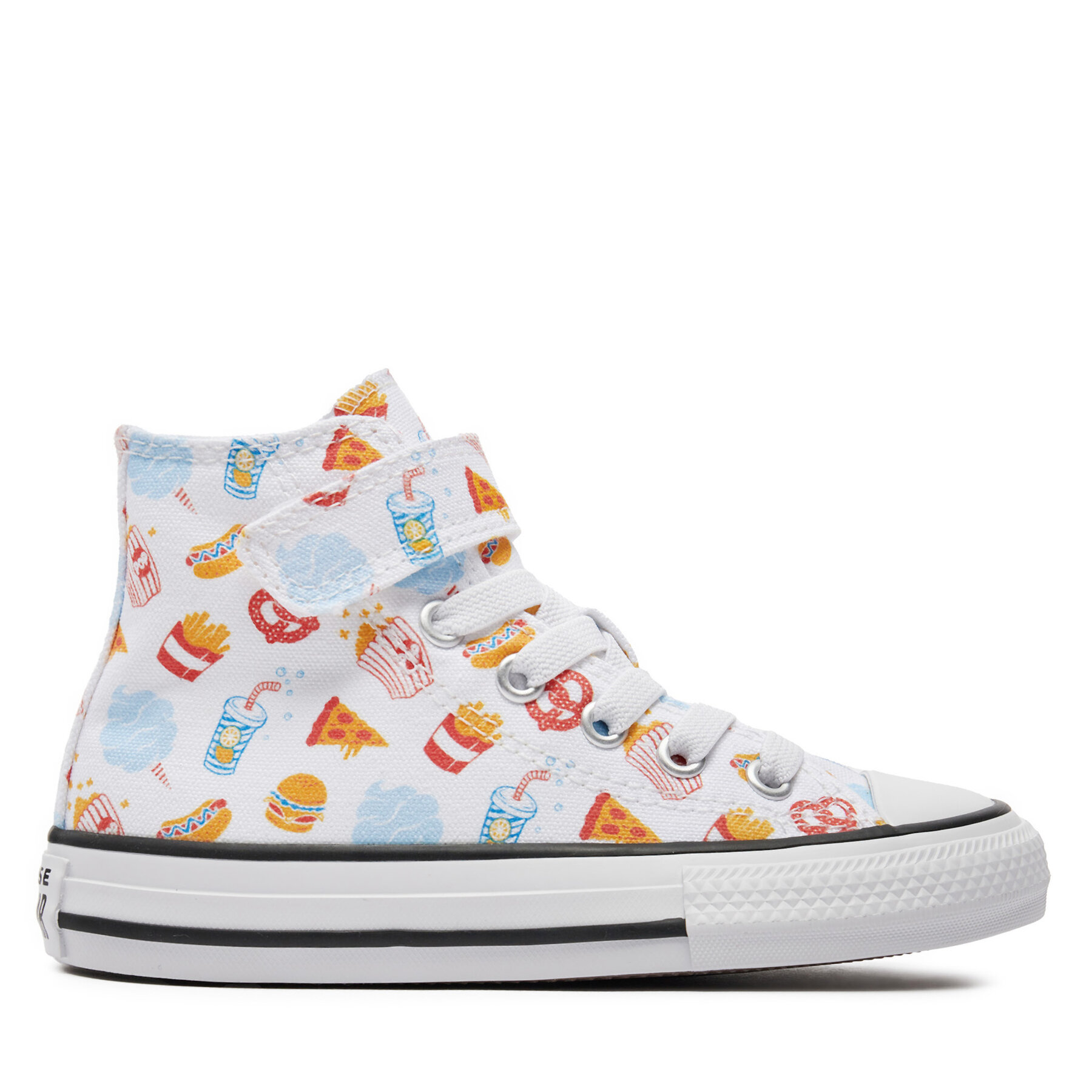 Sneakers aus Stoff Converse Chuck Taylor All Star Easy On Snacks A07377C Weiß