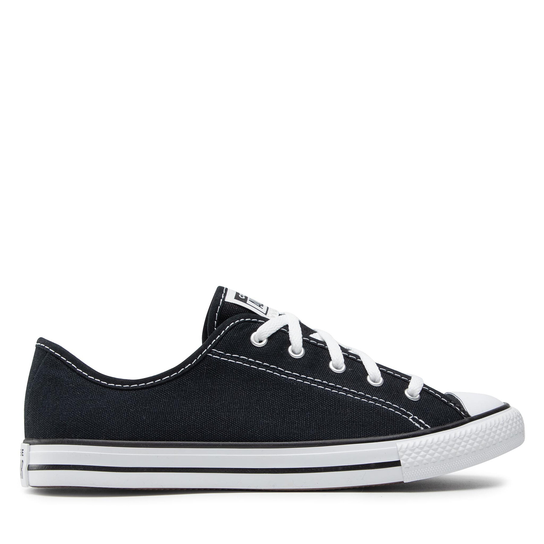 Sneakers aus Stoff Converse Chuck Taylor All Star Dainty Ox 564982C Schwarz
