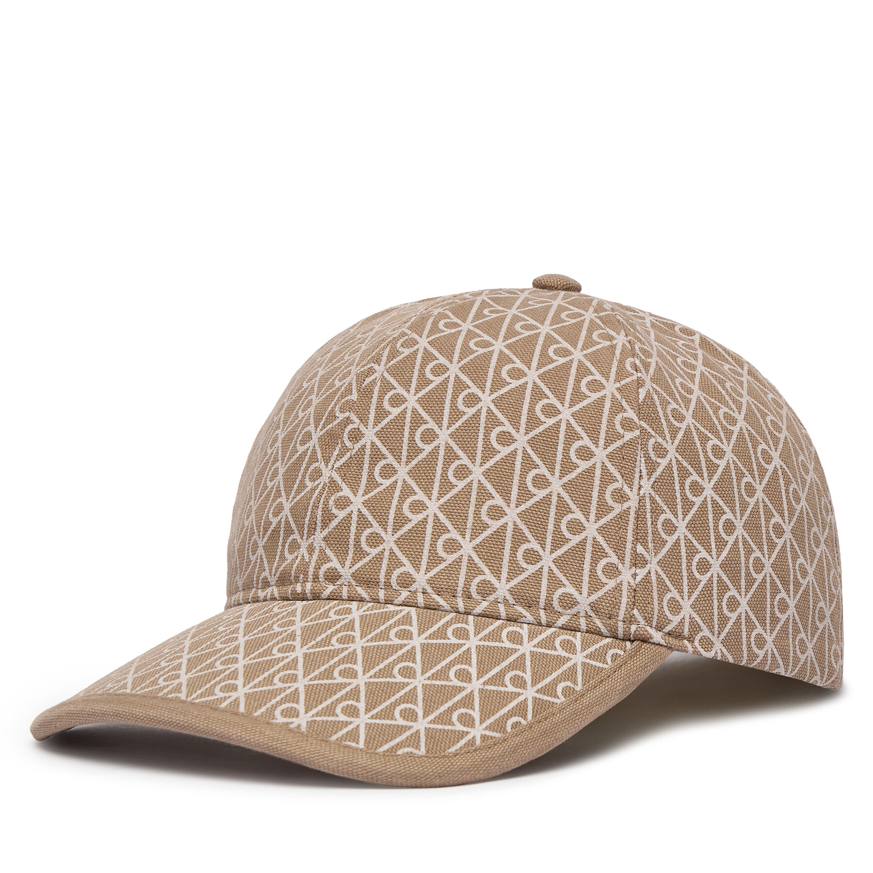 Cap Calvin Klein Emblem Print W Leather Patch Cap LV04F5036G Beige
