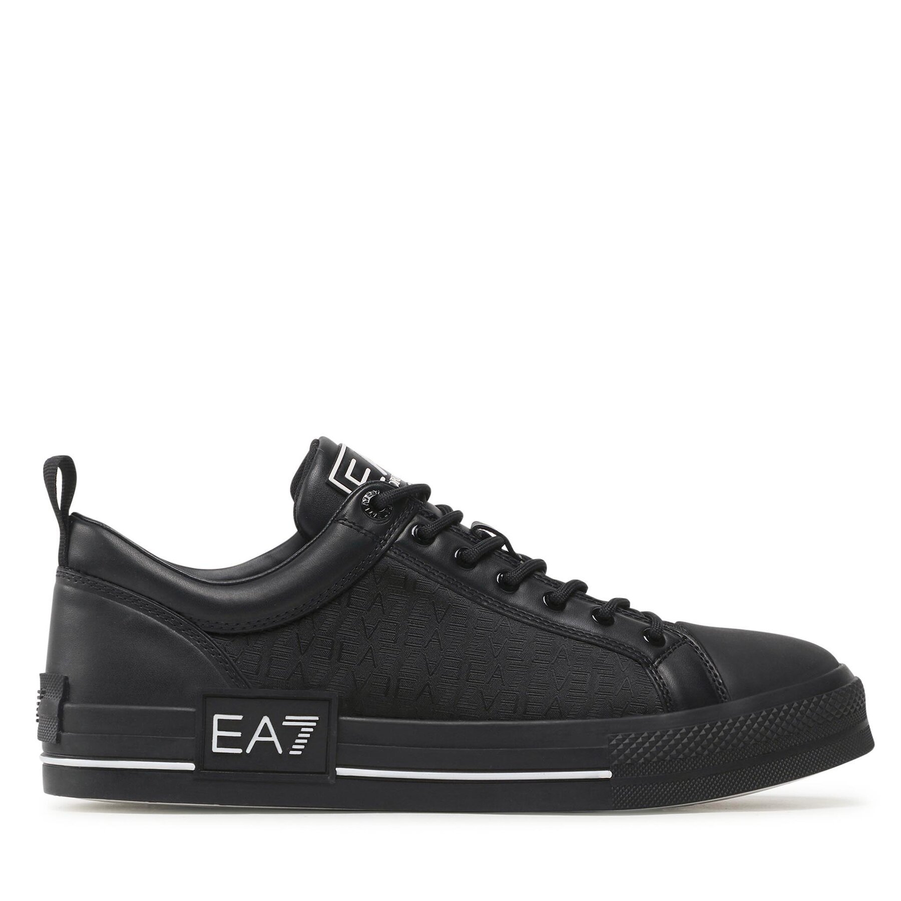 Sneakers aus Stoff EA7 Emporio Armani X8X135 XK294 S387 Schwarz
