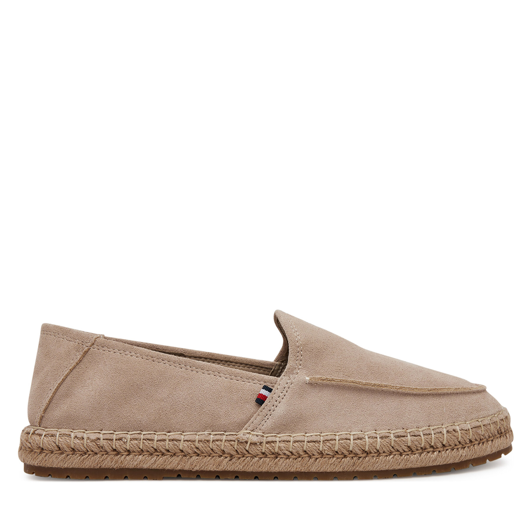 Espadrilles Tommy Hilfiger Hilfiger Flex Espa Suede Loafer FM0FM05392 Beige