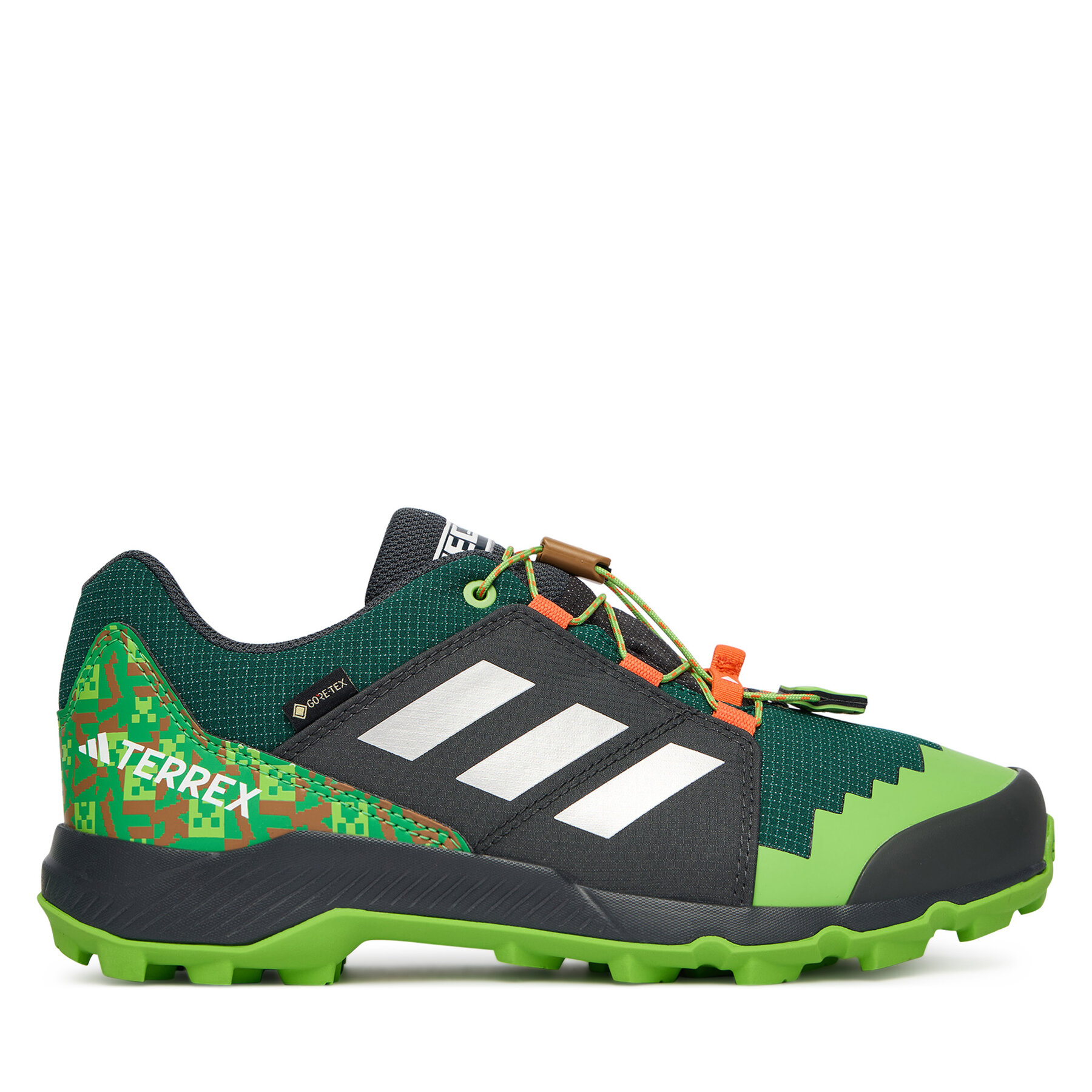 Trekkingschuhe adidas Minecraft Terrex Gore-Tex Hiking JR1314 Grün