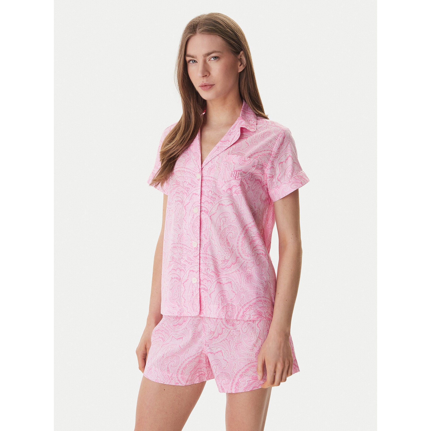 LAUREN RALPH LAUREN Pyjama ILN12499 Rosa Regular Fit