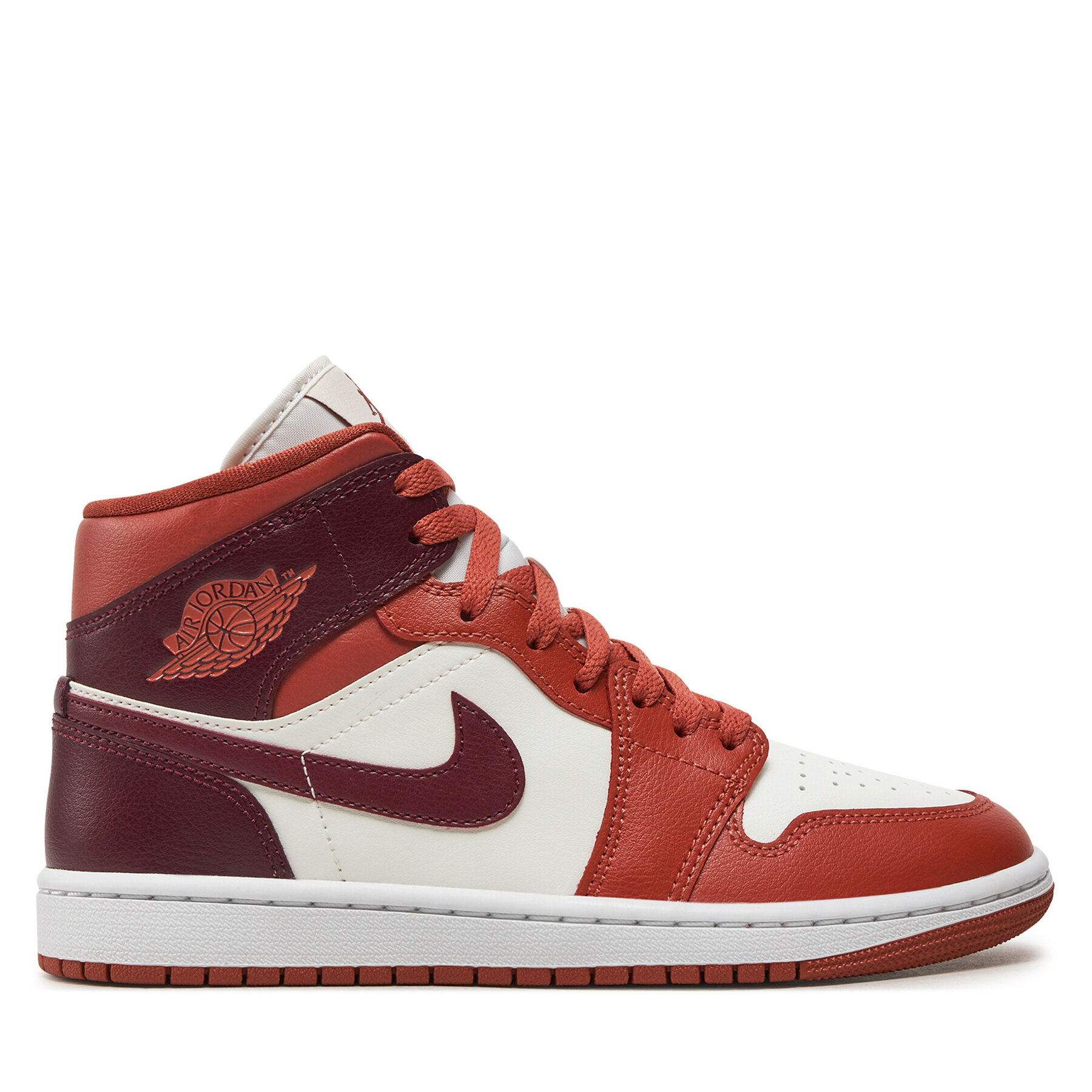 Sneakers Nike Air Jordan 1 Mid BQ6472 200 Braun
