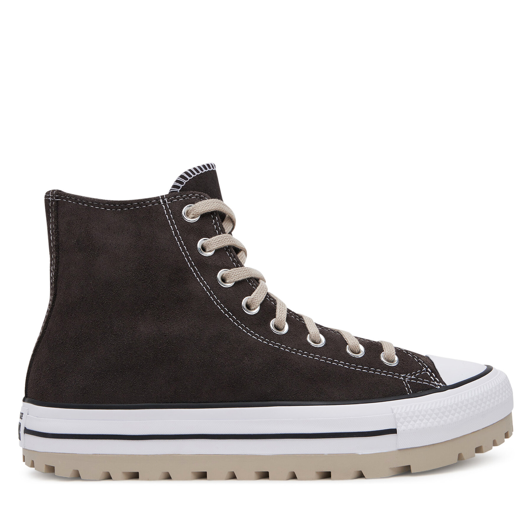 Sneakers aus Stoff Converse Chuck Taylor All Star City Trek Suede A10570C Braun