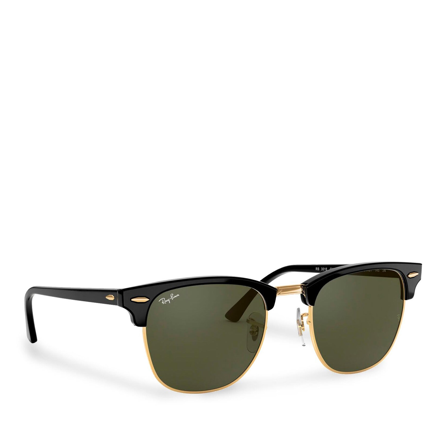 Sonnenbrillen Ray-Ban Clubmaster 0RB3016 W0365 Schwarz
