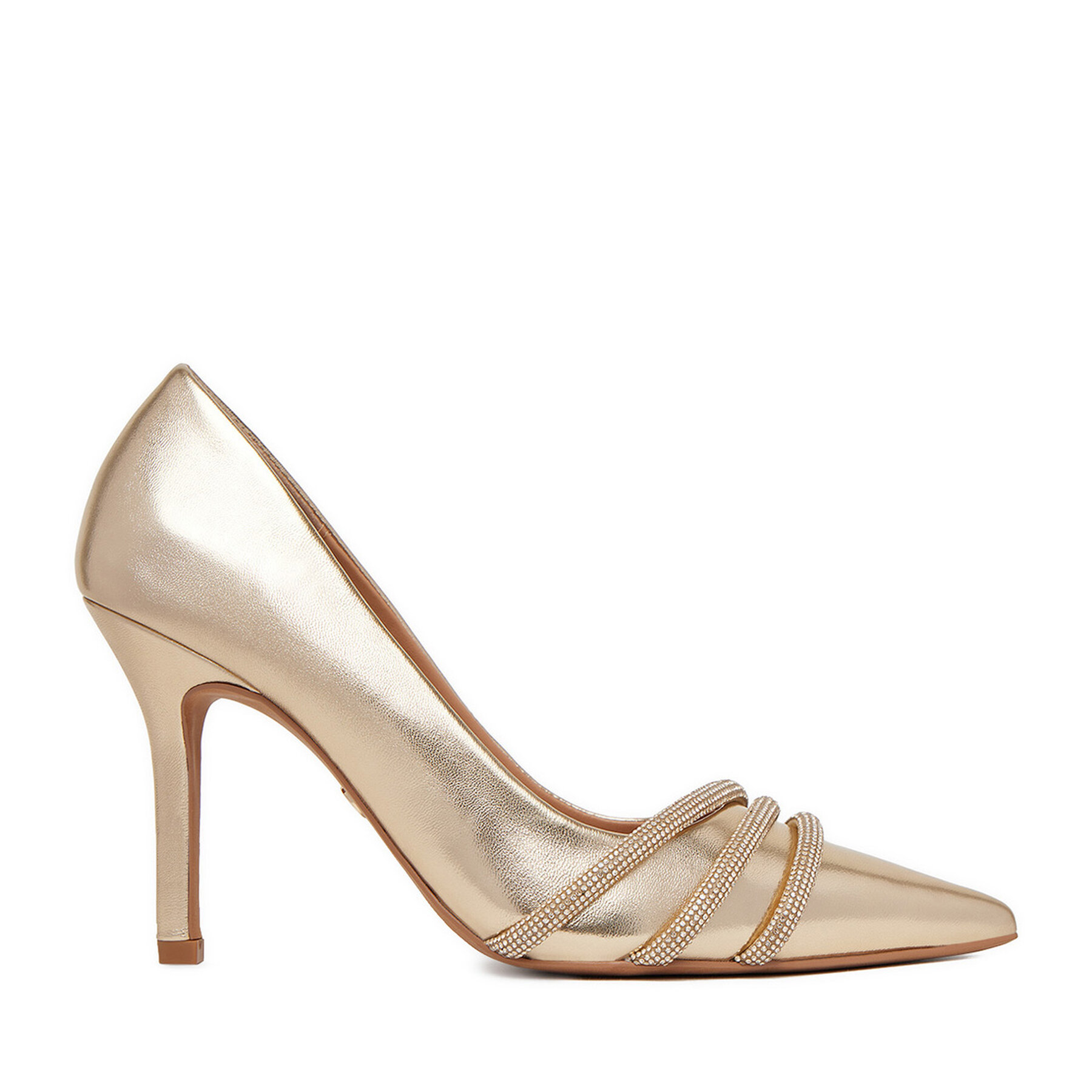 High Heels Nine West CEO-MARIAM-01 Goldfarben
