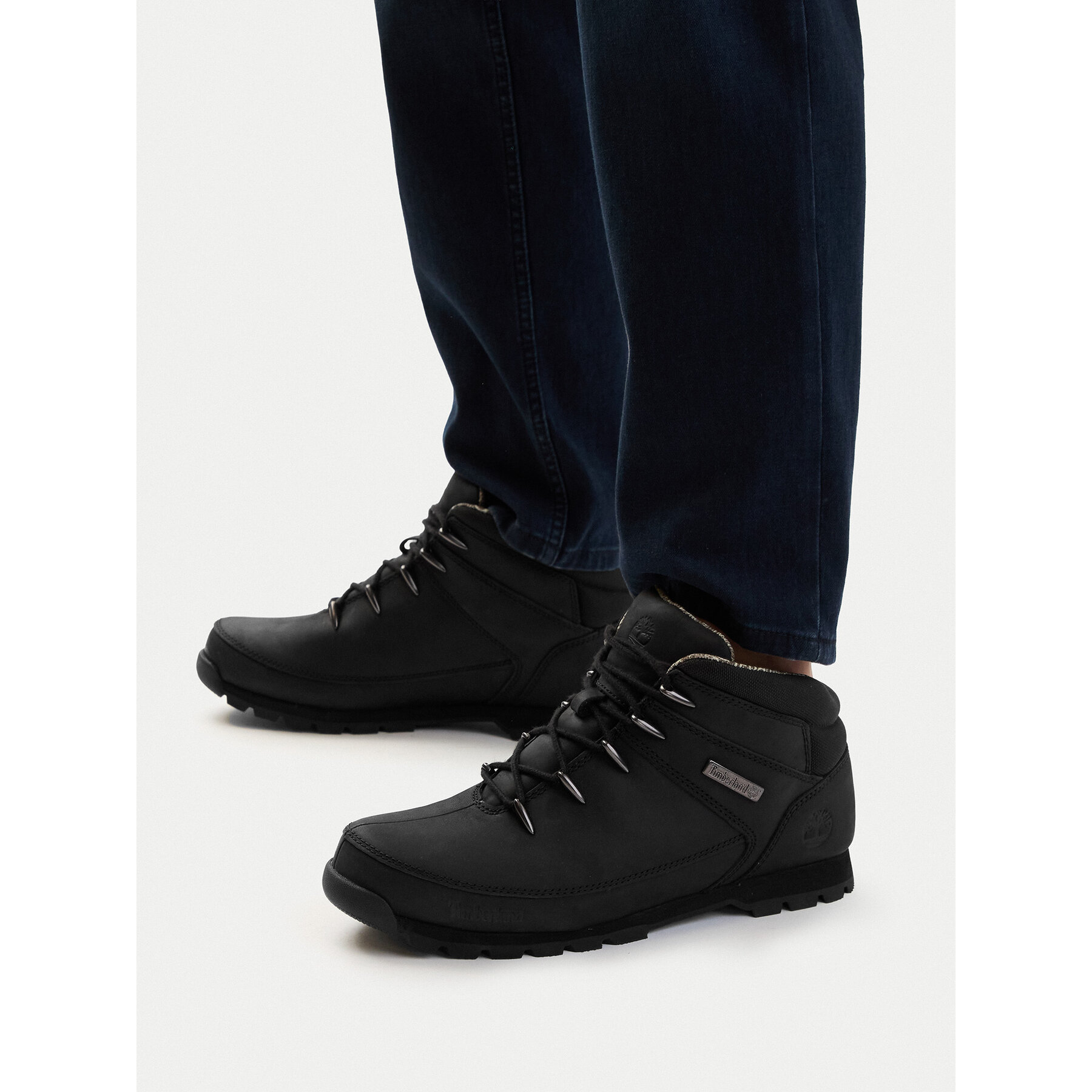 Schnürstiefeletten Timberland Euro Sprint Hiker TB0A2DUH001 Schwarz