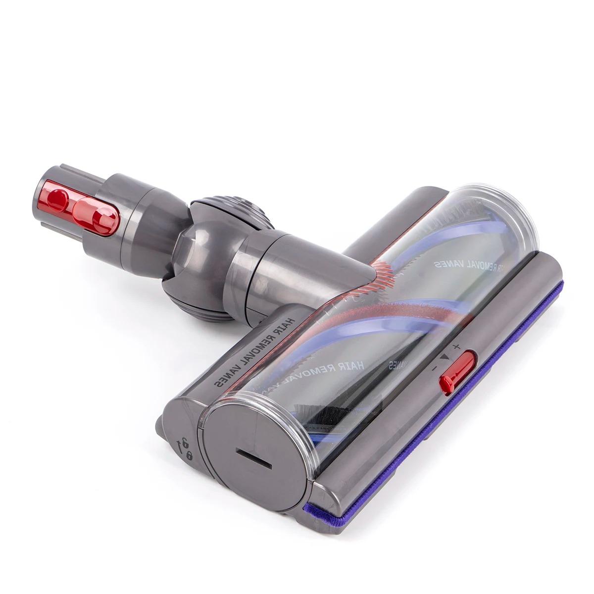 Für Dyson V11 V15 V10 V8 V7 Staubsauger Anti-Verwicklungs-Reinigungskopf mit einstellbarer Saugkraft für Teppiche und Holzböden