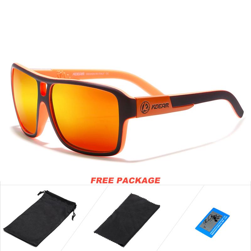 Polarisierte Sonnenbrille für Herren, quadratischer Rahmen, Sport-Sonnenbrille für den Außenbereich, 100 % UV-Schutz, Autofahrbrille, Sonnenbrille für Herren