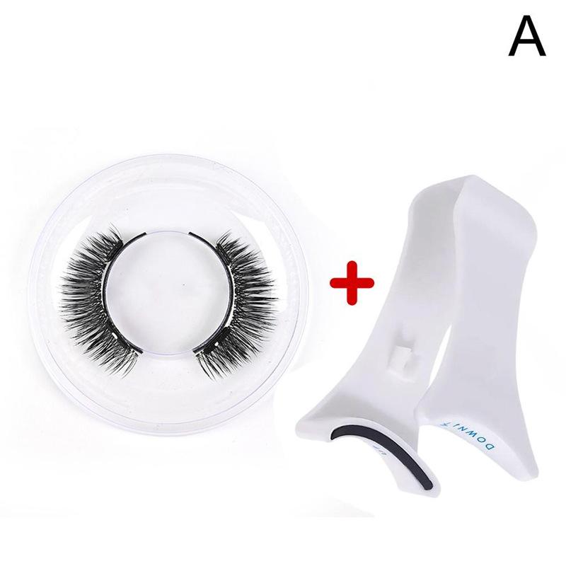 1 Paar magnetische Wimpern, handgefertigt, 3D, natürliche magnetische falsche Wimpern, wiederverwendbar, magnetische Wimpern, Pinzetten-Set 2024 Neu
