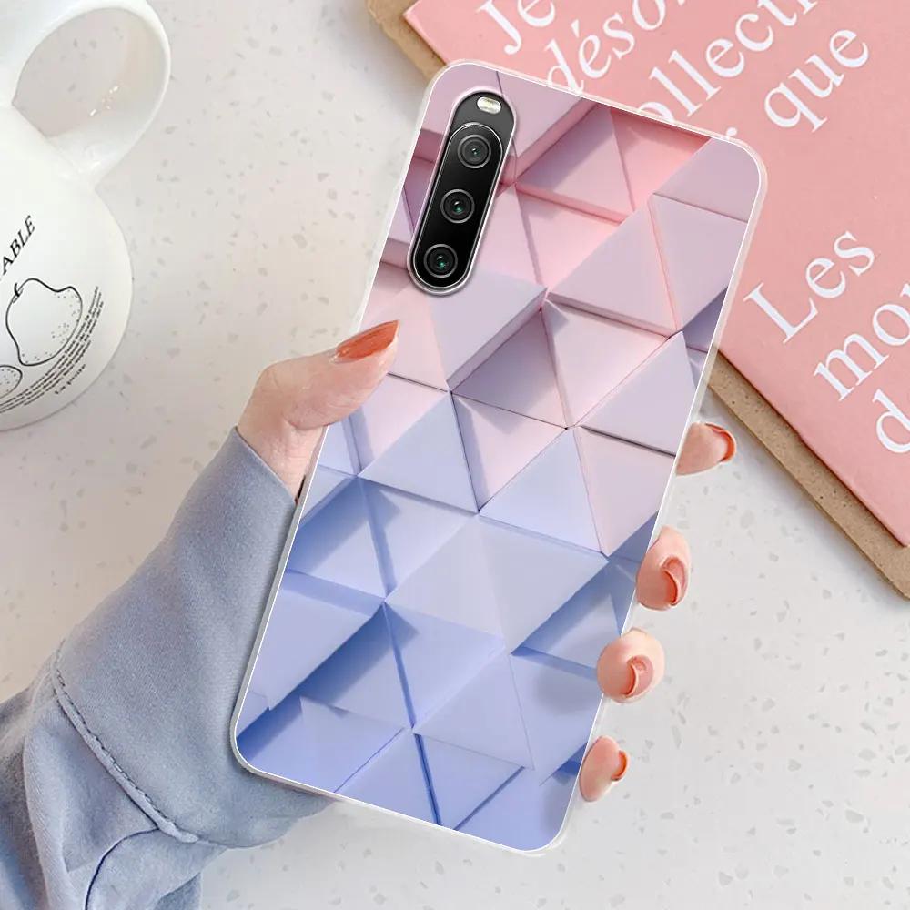 Für Sony Xperia 10 IV Hülle 6,0 Zoll Cover Klar Weiches Silikon TPU Fundas Handyhülle Für Sony Xperia 10 IV XQ-CC54 Bumper Rückseite Sony Xperia10 IV