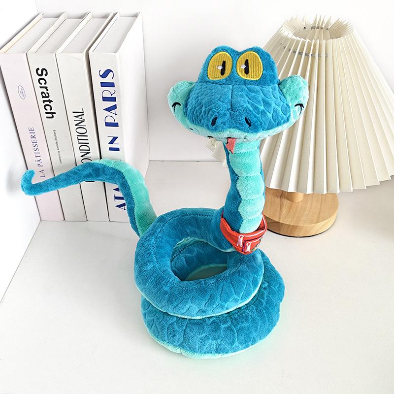 Disney Zootopia 2 Anime Plüschtier Gary De'Snake Anime Gary Kuscheltiere Puppe Heimdekoration Jungen Mädchen Geburtstagsgeschenke 120cm