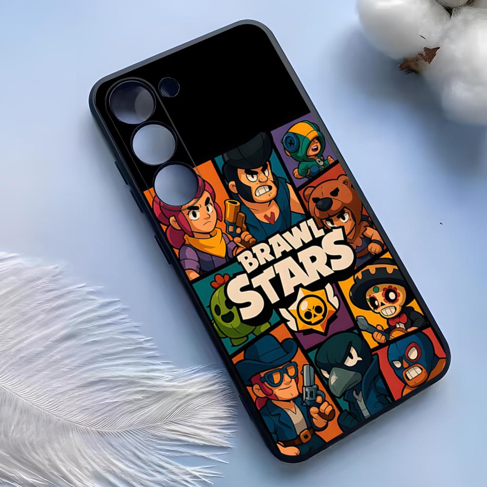 B-BrawlS S-Sta-rs Handyhülle Für Samsung S25 Ultra S24 S23 S22 S21 S20 Plus Fe Galaxy A54 A53 A34 A25 Silikonhülle Samsung S21 FE
