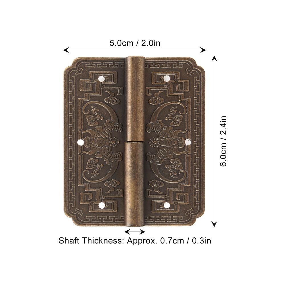 2 Stück Bronze Finish Antik Messing Scharniere Vintage Schrank Scharniere Möbel Scharniere Möbel Schrank