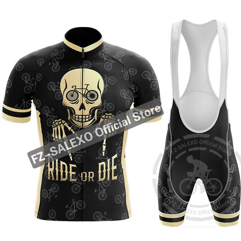 Neues Cartoon 2026 Radtrikot Herren-Sets Sommer Kurzarm Fahrradbekleidung MTB Fahrradanzug Fahrradkleidung Ropa Ciclismo Hombre L
