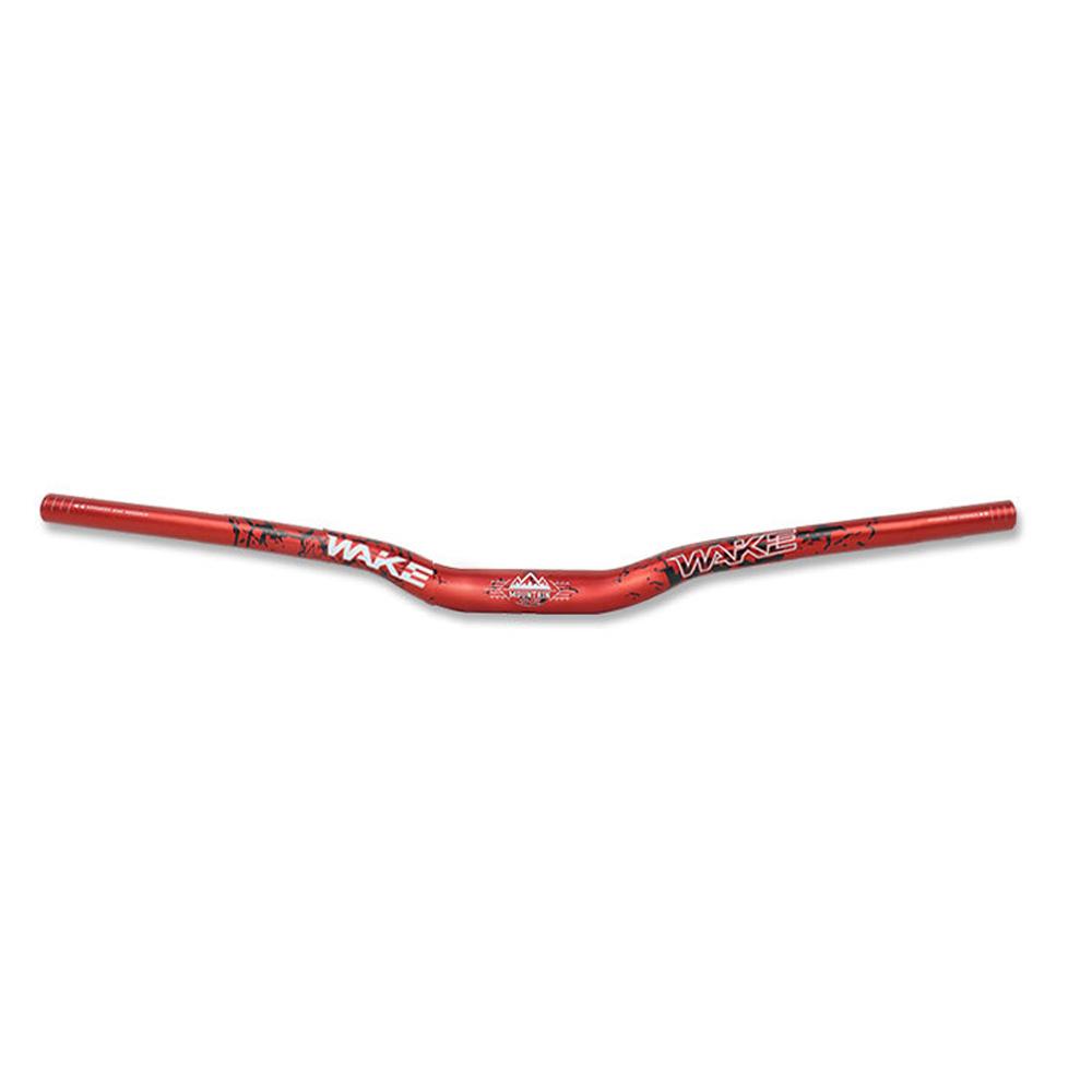 31,8 MM Mountainbike Lenker Aluminium Legierung Fahrrad Riser Lenker 30MM Aufstieg 780MM Breite Fahrrad rot
