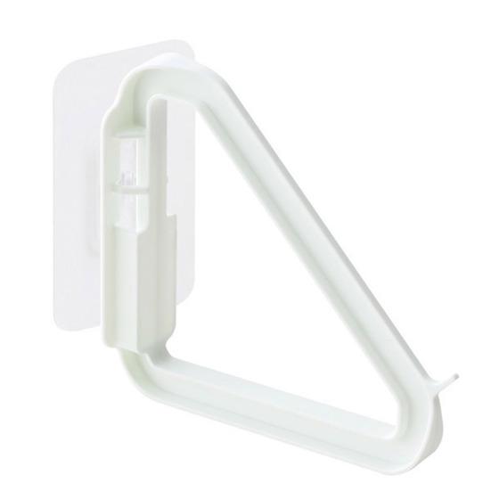 Kleiderständer-Halter zur Wandmontage, platzsparender Kleiderbügel-Organizer, Wäschetrockner, Zimmer-Kleiderbügel, Lagerregal, Wohnheim-Zubehör weiß
