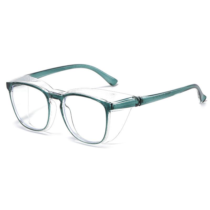 Reiten Arbeitsbrille Schutzbrille Sanddicht Anti-Blaulicht Anti-Beschlag PC Staubdicht Anti-Wind Versorgung Drag green