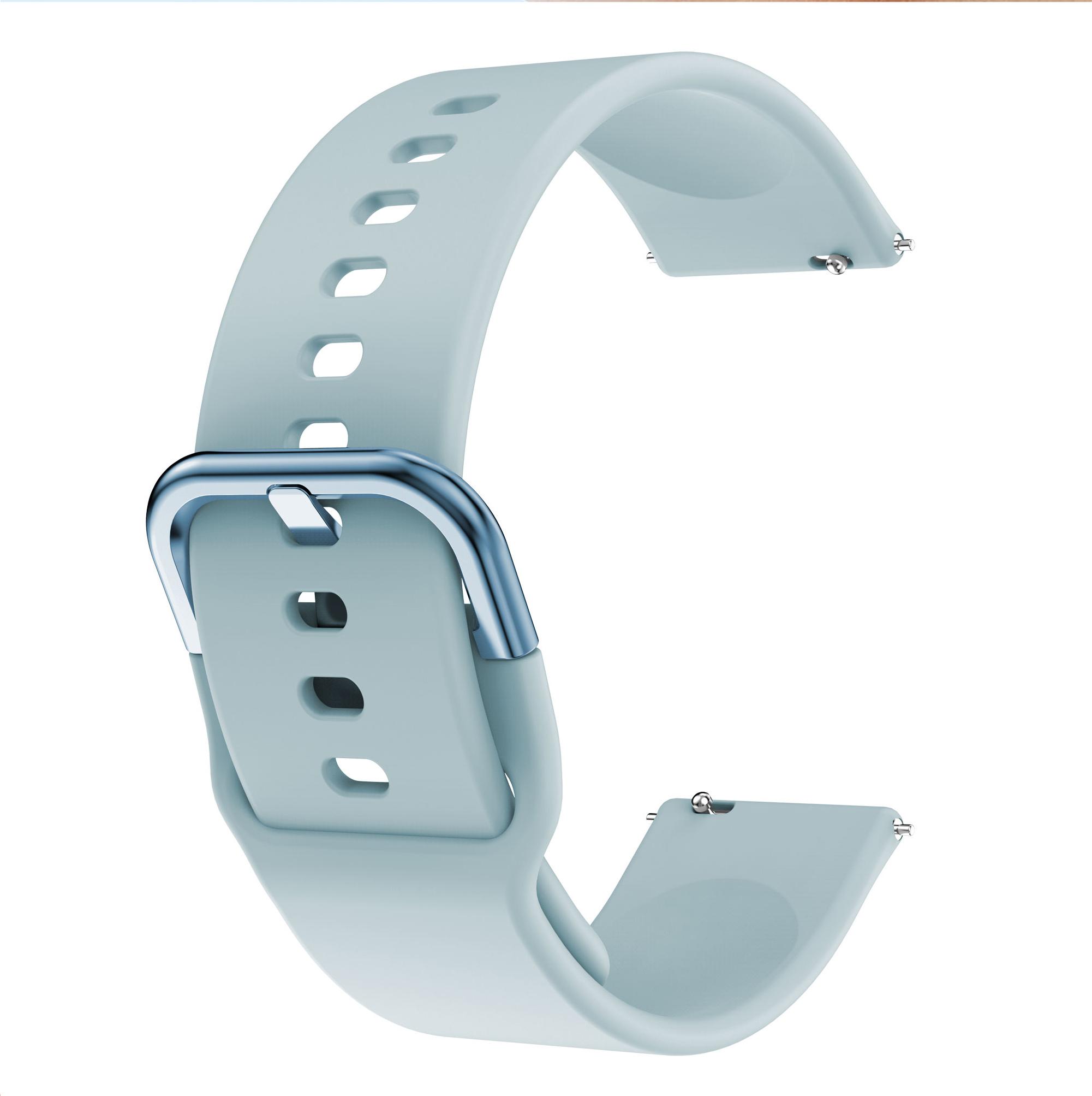 Silikonarmband für Fitbit Versa/Versa 2. Ersatzarmband für Fitbit Versa Lite Smart Watch Band hellblaue