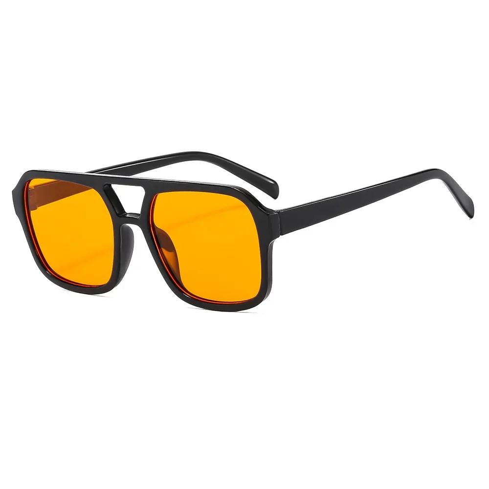Neue Mode Frauen Brille Marke Designer Luxus Sonnenbrille Sexy Cat Eye Sonnenbrille Weibliche Vintage UV400 Brillen Orange lens schwarz