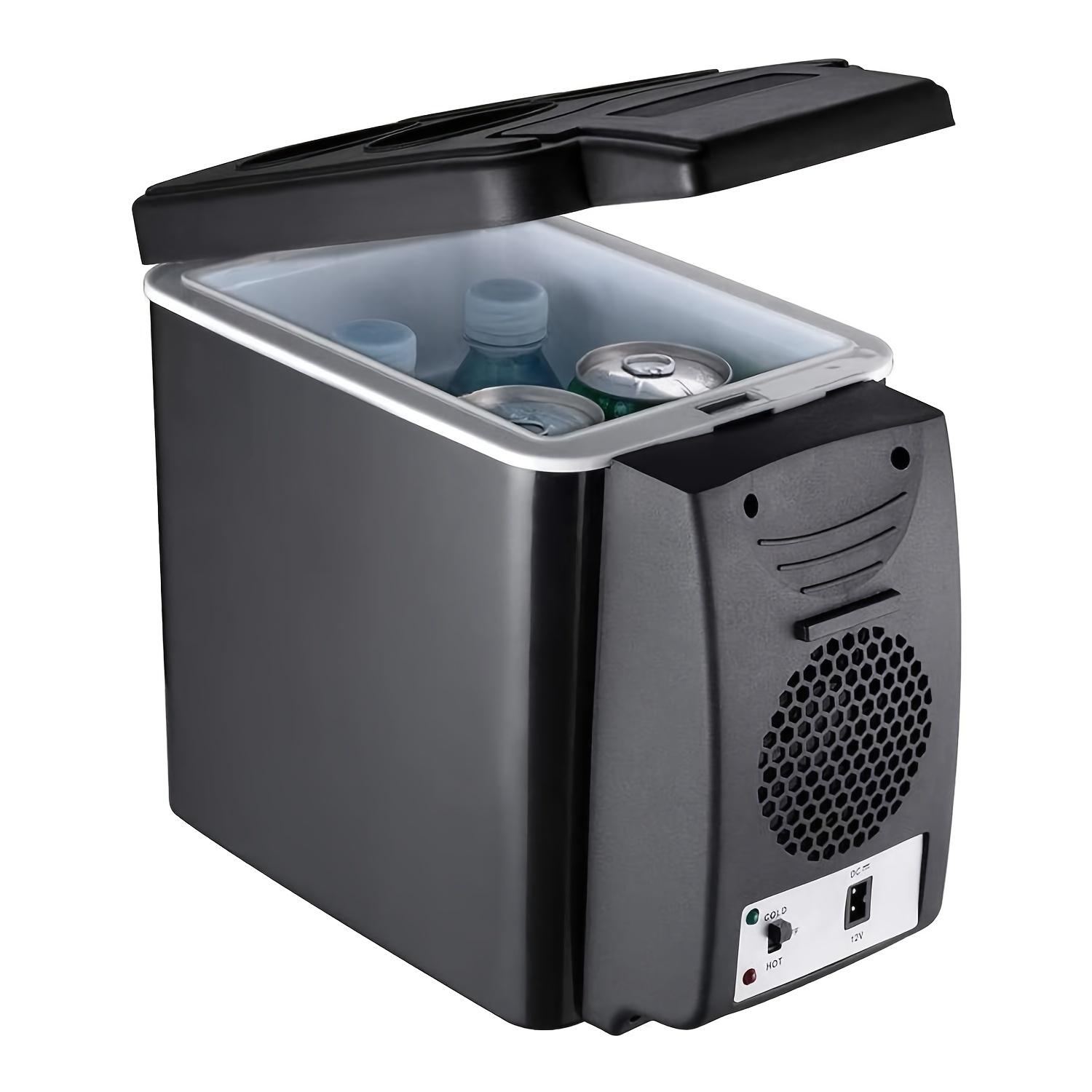 Auto-Kühlschrank, Mini-Gefrierschrank, elektrische Camping-Eisbox, 6 l, tragbarer Kühlschrank, Camping-Kühlbox, isolierte Kühlbox mit doppeltem Verwendungszweck, leicht 1PCS