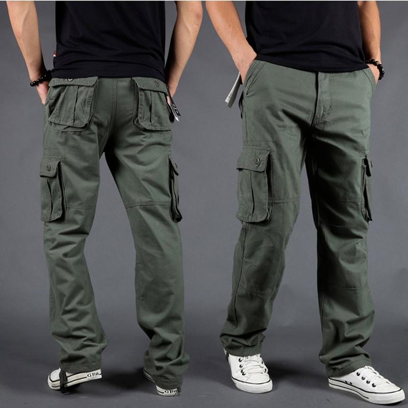 Military Zipper Taschen Cargo Harem Jogger Hosen Männer Mehrere Taschen Wandern Casual Harajuku Streetwear Sweatpant Hose Baggy 5XL grün