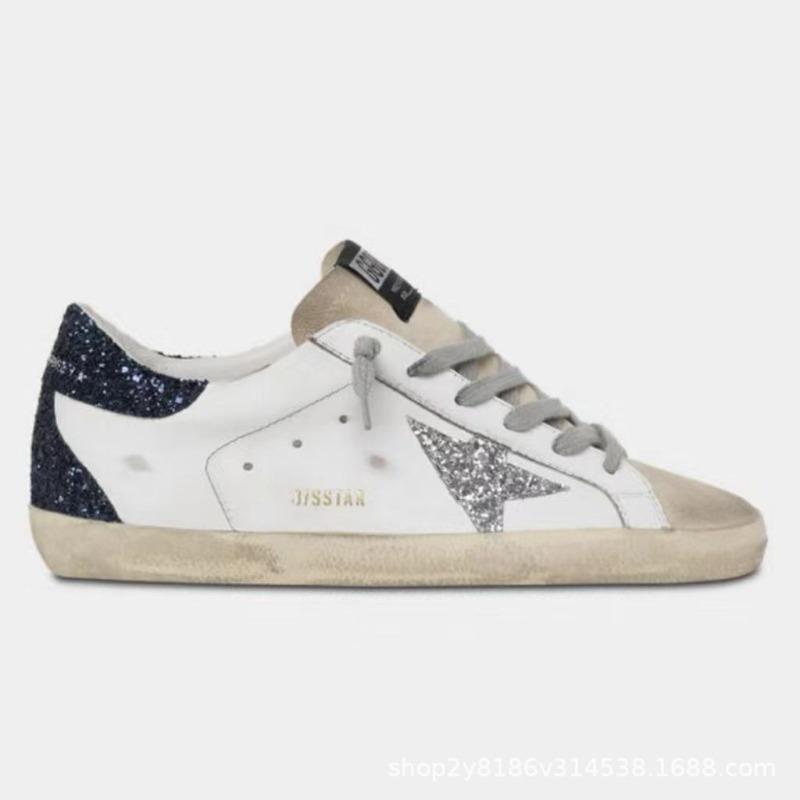 Stern kleine schmutzige Schuhe Damen, klassische vielseitige Herren-Board-Schuhe innere Höhenverstellung schmutziges Rindsleder kleine weiße Schuhe 39