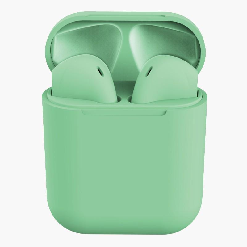 Macaron InPods 12 i12 TWS Drahtlose Kopfhörer Bluetooth HiFi Sport Kopfhörer für IPhone Xiaomi Samsung grün