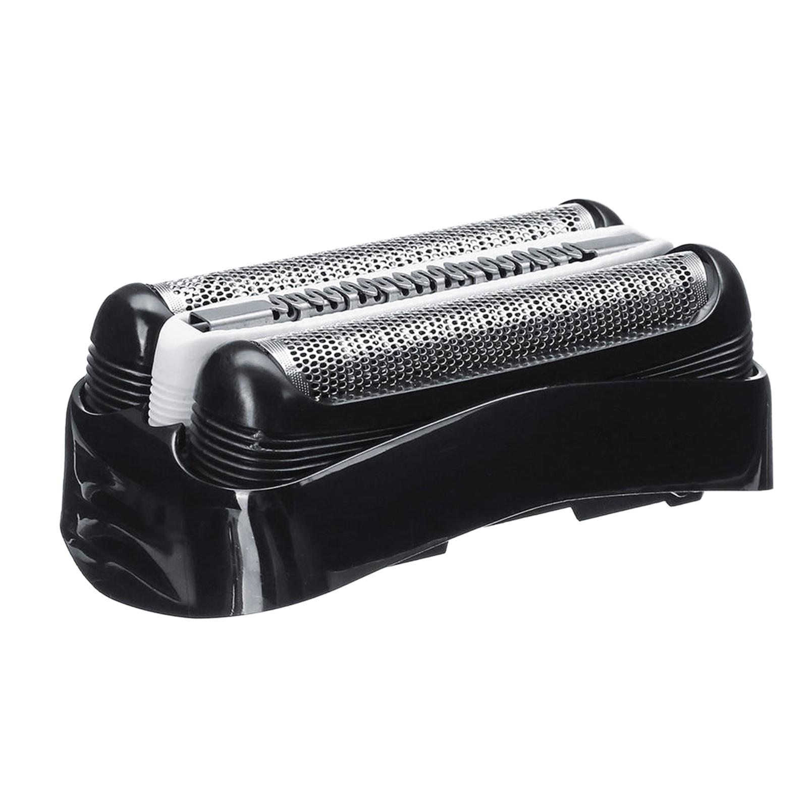 32B Elektrorasierer Ersatzteil Scherfolie Kassettenköpfe Ersatz für Braun Serie 3 schwarz