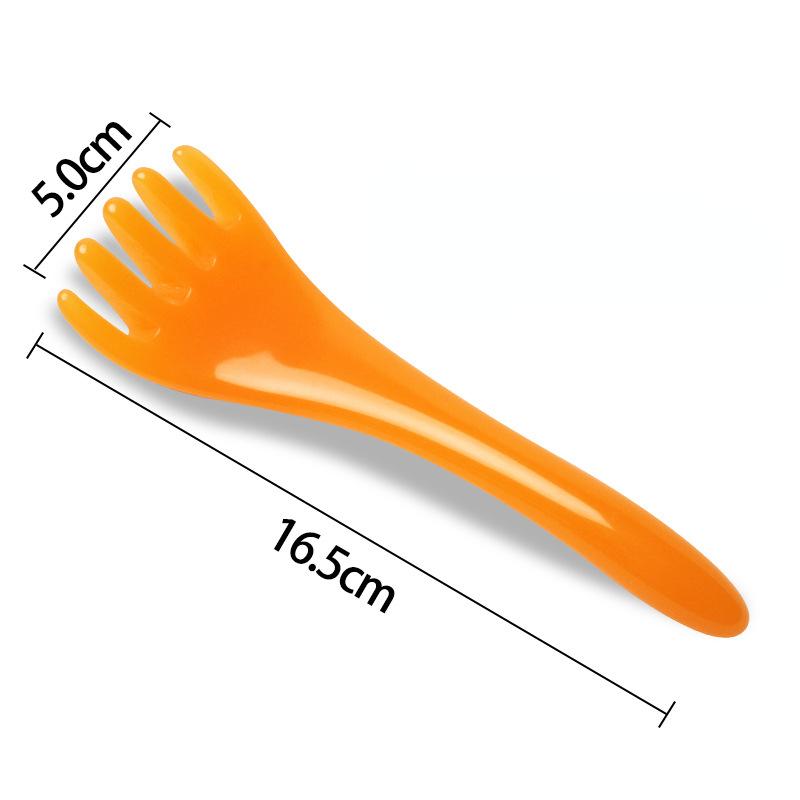 Kopfmassagegerät, Gua Sha für die Kopfhaut, zur Massage von Körper, Nacken und Beinen, Fünf-Klauen-Kopf-Schabestab-Massage, Schabe-Klauen-Massagewerkzeug