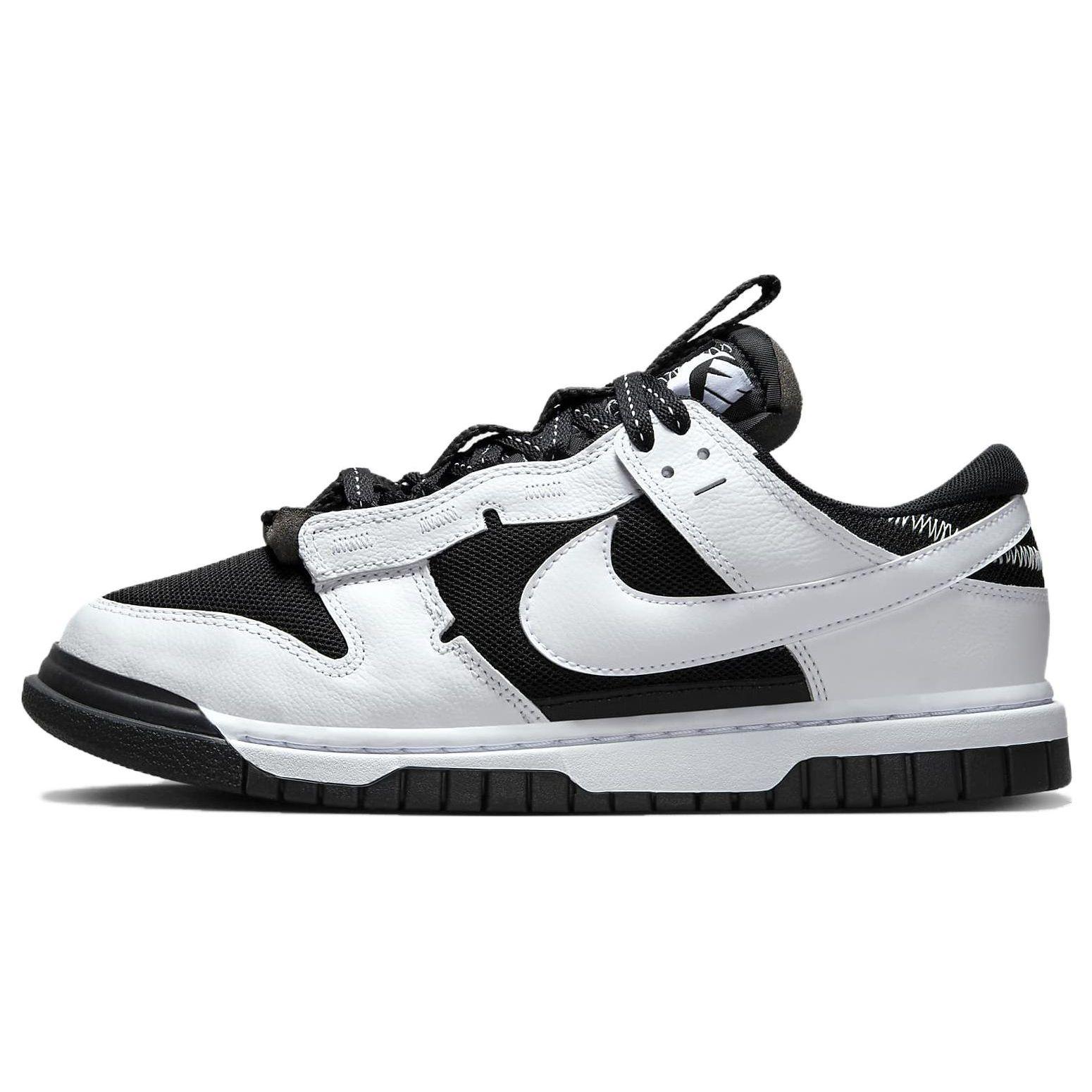 Nike Air Dunk Jumbo Reverse Panda Herren-Sneaker Weiß Schwarz DV0821-002 42.5